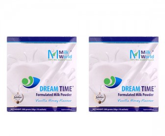 【包邮】Milk World 麦尔沃 恬梦宝成人睡眠美容奶粉 2盒装 20克*10条/盒 【包邮】Milk World 麦尔沃 恬梦宝成人睡眠美容奶粉 2盒装 20克*10条/盒